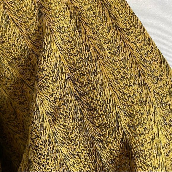 Lularoe Open Front Cardigan Sweater Size Small 3/4 Sleeve Yellow Tan - Picture 5 of 9